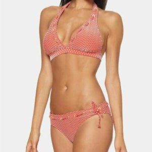 Jessica Simpson Twiggy Halter & Hipster Bikini